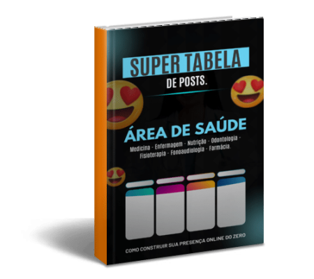 MoockUp Super Tabela Conteúdo Área Saúde